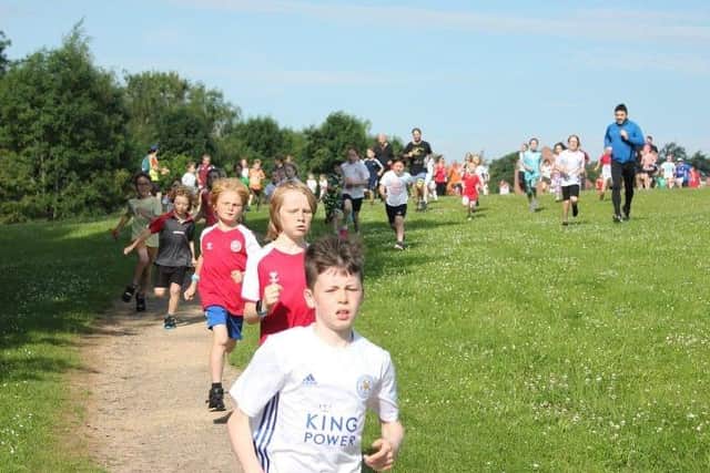 Desborough Green Space Junior parkrun start