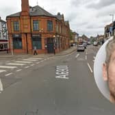 Sean McCulloch stabbed a 'friend' in the stomach in Silver Street Kettering/Google/Northants Police