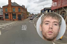 Sean McCulloch stabbed a 'friend' in the stomach in Silver Street Kettering/Google/Northants Police