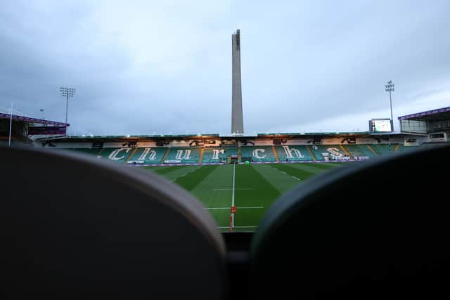 DPD Stadium at Franklin's Gardens (photo by Morgan Harlow/Getty Images)