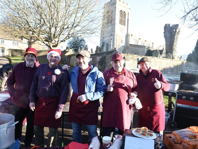 Annual Boxing Day Squirt between Geddington Volunteer Fire Brigade and Northants Fire and Rescue at Geddington Ford/National World