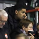 Liam McDonald was in the stands to see Kettering Town beat Banbury United 2-0 last midweek. The 40-year-old was named the new Poppies boss on Sunday (Picture: Peter Short)