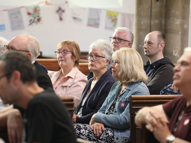 Kettering Festival of Literature 2023 - many venues hosted large audiences