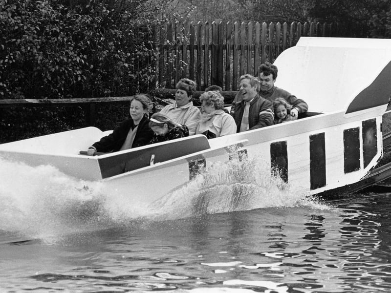 Wicksteed Park Water Chute  March 1991  National World