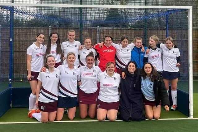 Kettering Hockey Club's title-winning ladies first-team
