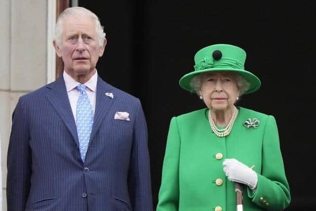King Charles III with The Queen