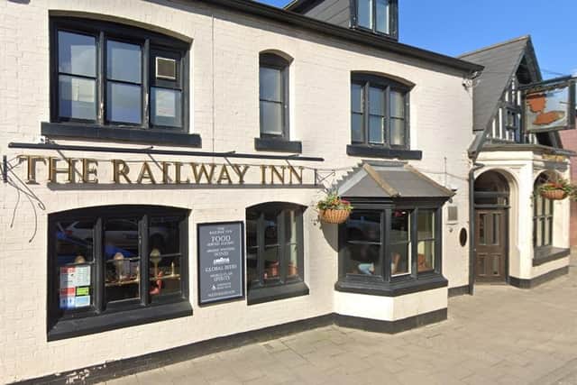 The Railway Inn in High Street Rushden