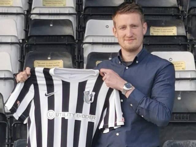 Lee Attenborough was appointed as Corby Town manager this week