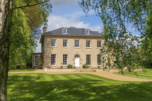The Georgian former rectory is set within fantastic gardens