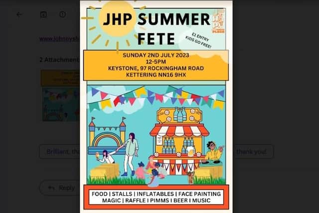 The fete takes place on July 2