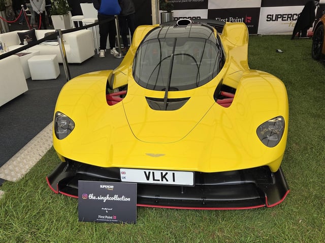 An Aston Martin Valkyrie