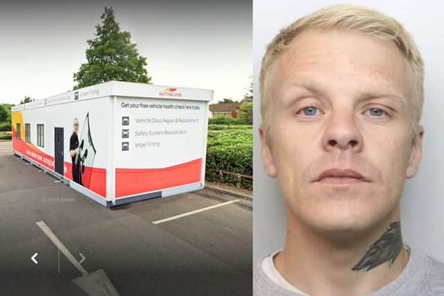 Jared Wright from Corby broke into Autoglass in Corby, stole car keys and subsequently a VW Tiguan, which he wrote off. Image: National World / Google