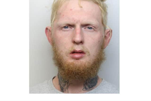 Christopher Prosser, aged 28, sentenced to three years 8 months in prison