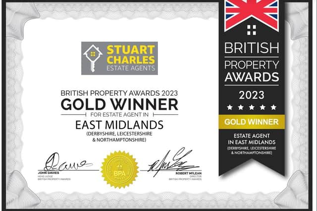Award-winning estate agent is Corby’s biggest fan. Picture – supplied