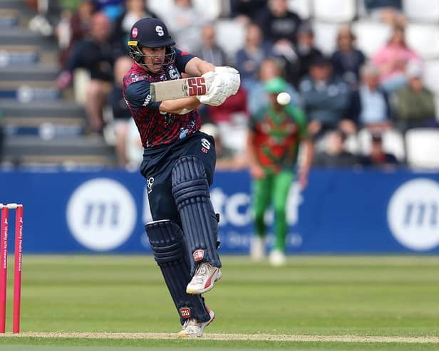 Matt Breetzke top-scored fort the Steelbacks as they lost to Durham