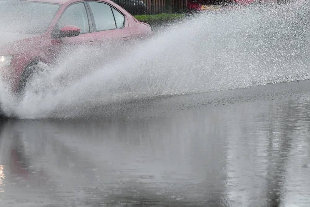 A warning has been issued to drivers in Northamptonshire after heavy rainfall. (Picture: John Devlin, National World)