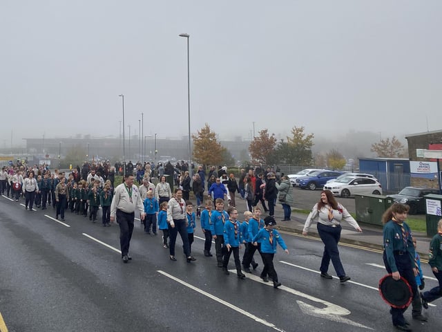 Corby Remembrance Sunday Parade and Service of Remembrance 2022