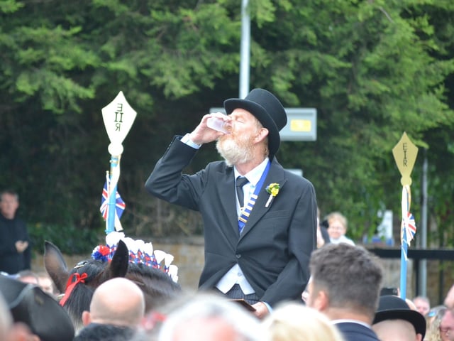 Hundreds attend Rowell Fair Proclamation day bright and early on Monday morning