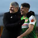 Lee Glover has secured a deal to keep Frankie Maguire on loan at Kettering Town from Sheffield United for the remainder of the season. Picture by Peter Short