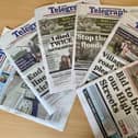 Some of this month's newspapers