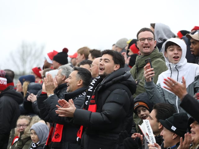 Kettering Town FC's second round FA Cup tie