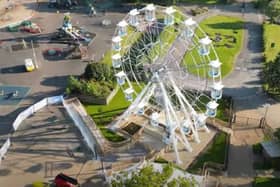 The Garden Wheel pictured by Paul Smitherman/Drone With A View