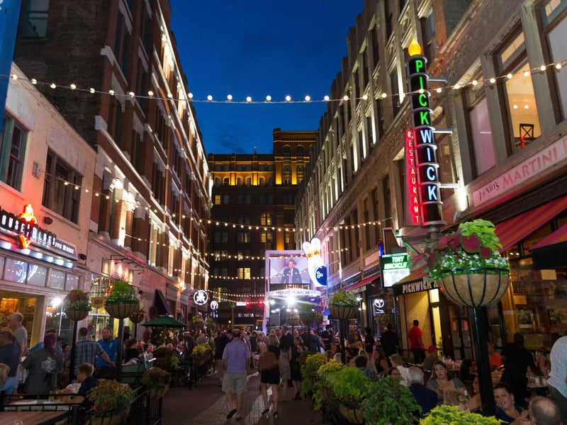 Dining is a delight on East 4th Street with so many options