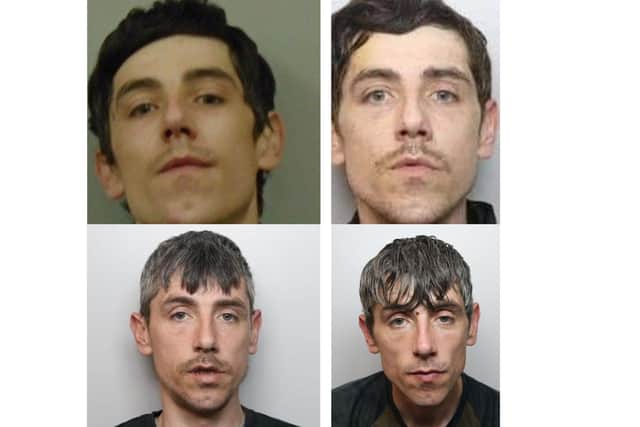 James Adair has committed dozens of crimes during the past decade. Image: Northants Telegraph