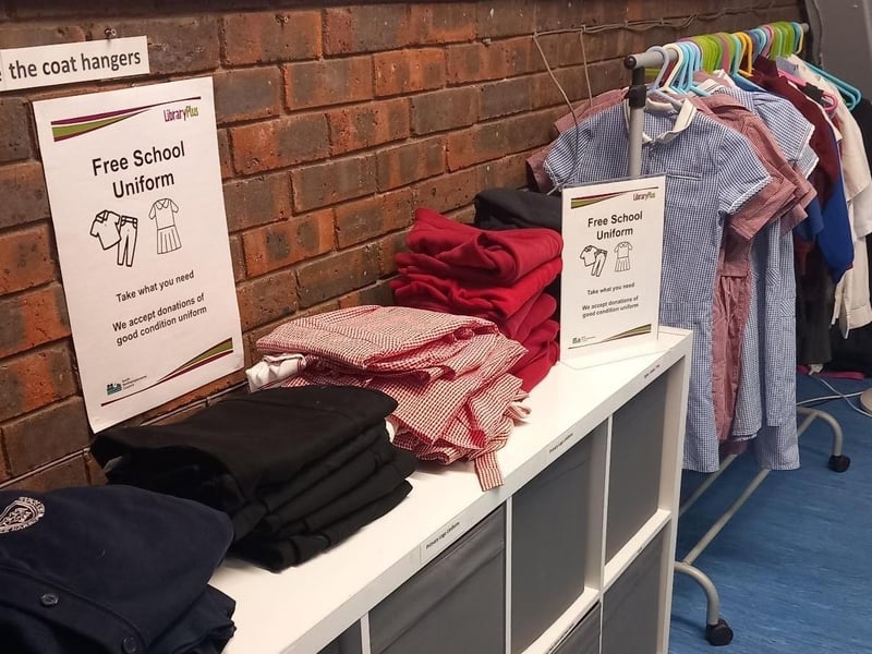 Free second hand school uniform is available at Wellingborough Library in Pebble Lane. They have a selection of free second-hand school uniform available. Families are welcome to come in and take what they need - completely free of charge. The library is also happy to accept donations of school uniform in good condition so they can continue supporting local families throughout the year