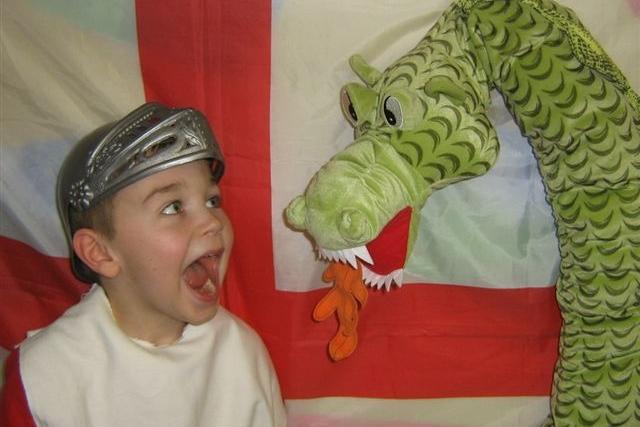 Loatlands Primary School, in Desborough, and their St George's Day celebration