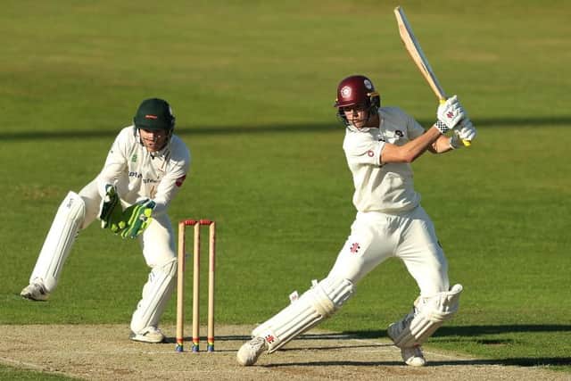 James Sales hit a career-best 135 for Northants against Leicestershire