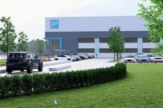 Set for completion in January 2023 the site will occupy 56,000 sq m - about the size of eight standard football pitches - with an investment of 'hundreds of millions' of pounds