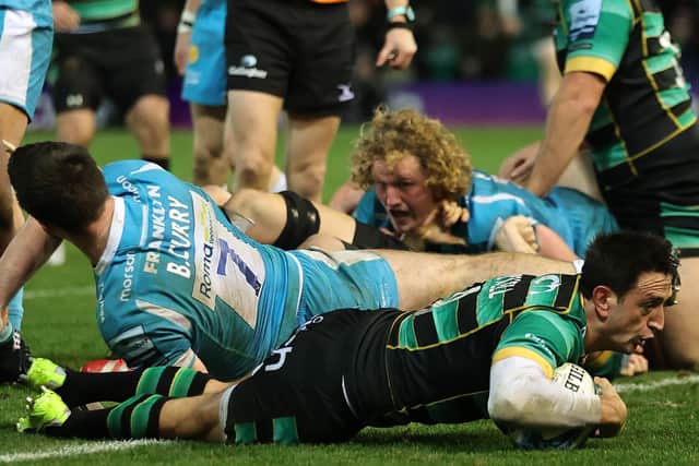 Alex Mitchell scored against Sale last weekend (photo by David Rogers/Getty Images)