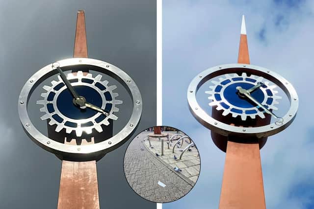 Kettering Clock Tower marks 100 year of Rotary International and was commissioned 2005/IMG