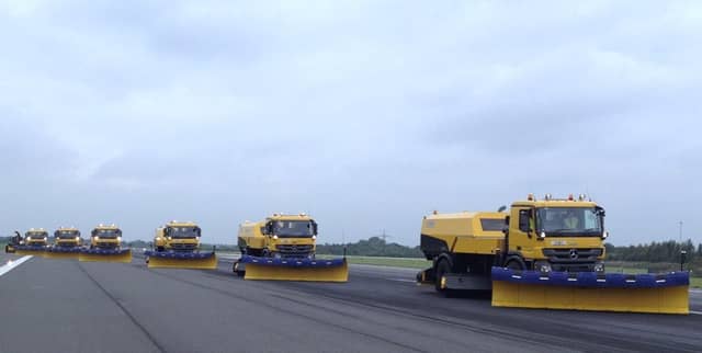 A new fleet of snowploughs is ready to tackle wintry weather at EMA