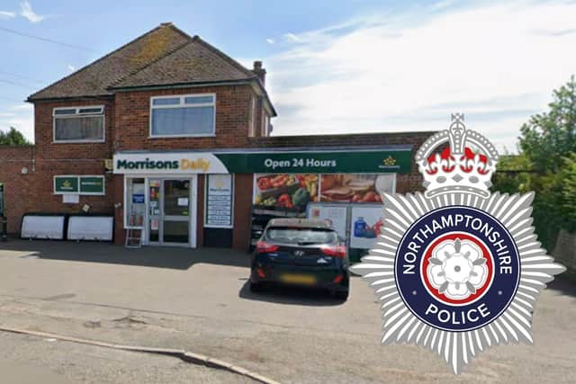 Police are appealing for witnesses after a robbery at the Morrisons Daily shop in Desborough