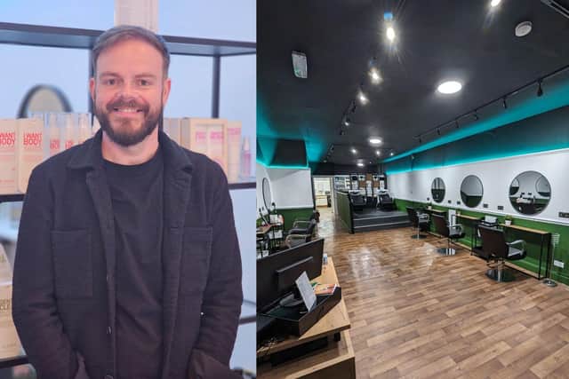 Jonathan Brown has opened a new salon in Kettering