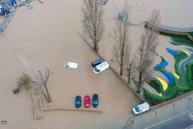Billing Aquadrome remains inaccessible. (pic Tomas Frohawk)