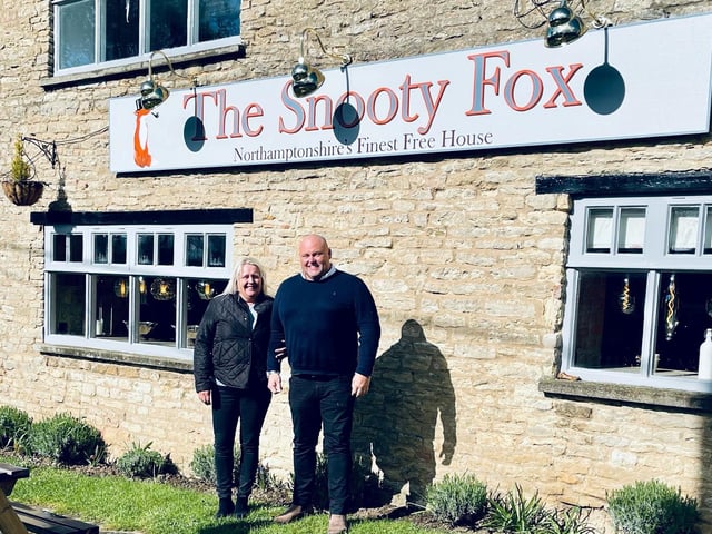 To book, call 01832 730777 or email contact@thesnootyfoxlowick.co.uk. Online reservations cannot be taken for the festive menu. Address: 16 Main St, Lowick, Kettering NN14 3BH.