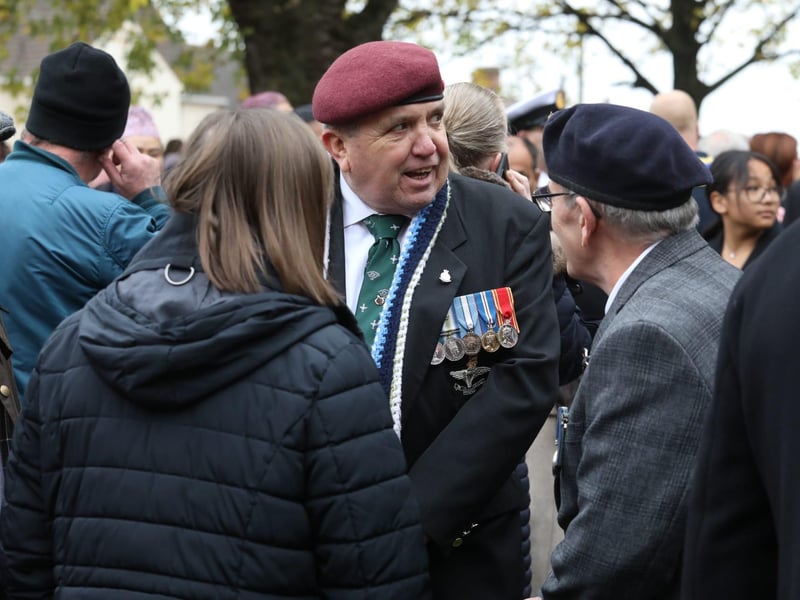 Corby Remembrance Sunday service