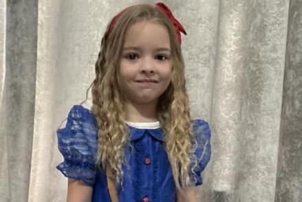 Ariyah, age 4, from Corby, as Matilda