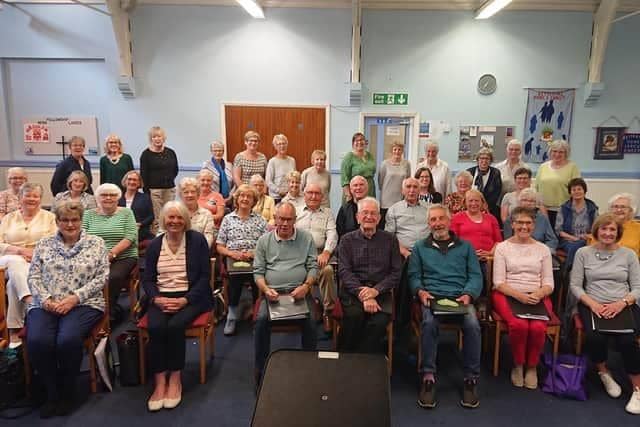 Cransley Hospice Community Choir members