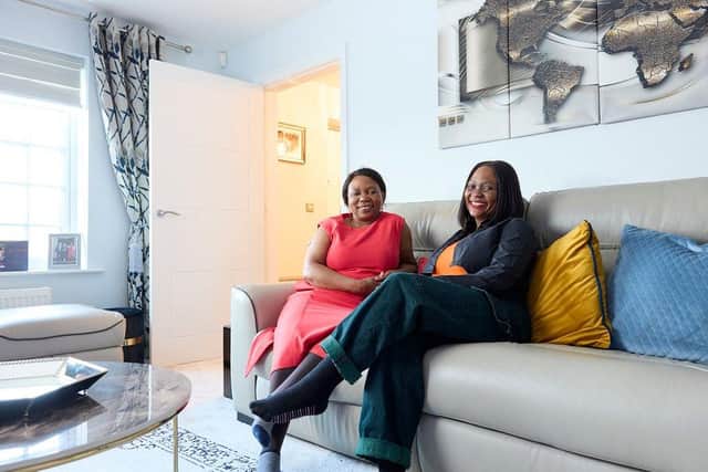 Lucy Mwape with her daughter Joyce Mwape