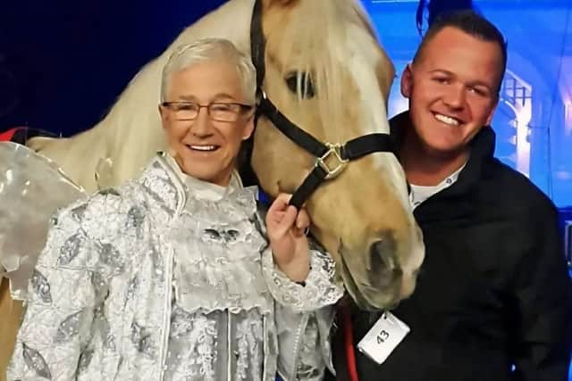 Anthony with the late Paul O’Grady