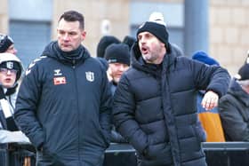 It's been a tough start to the season for Leon Mettam (right) and assistant Danny Brooks (Picture: Jim Darrah)