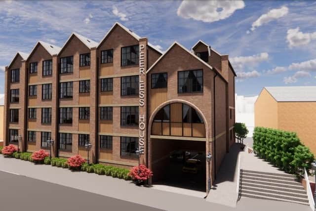 How the 38-bed apartment block in Talbot Road, Wellingborough could look if the plans get the go-ahead