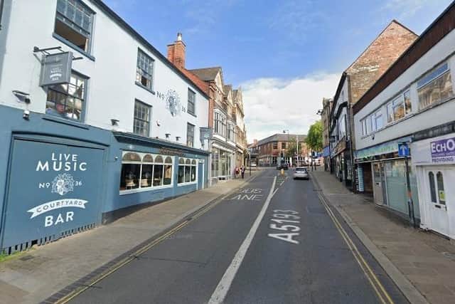 Police are appealing for witnesses to the incident which took place outside Horseshoes in Sheep Street, Wellingborough