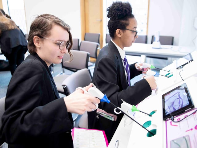 Pupils from around the county immerse themselves in the world of science, technology, engineering, arts and maths at the University of Northampton on Tuesday, March 29.