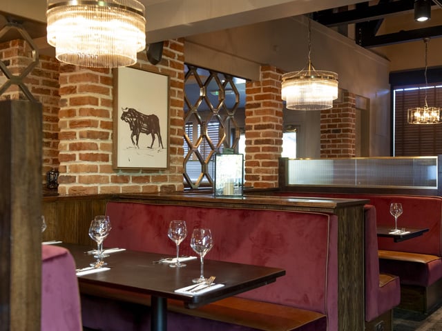 Inside the refurbished Miller & Carter Kettering /Miller & Carter