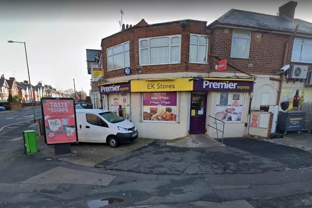 Premier Express in Abbey Road, Wellingborough